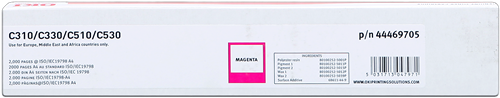 OKI ORIGINAL - OKI 44469705 Magenta (2000 pages) Toner de marque