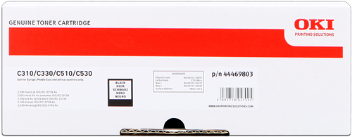 OKI ORIGINAL - OKI 44469803 Noir (3500 pages) Toner de marque