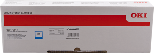 OKI ORIGINAL - OKI 44844507 Cyan (10000 pages) Toner de marque