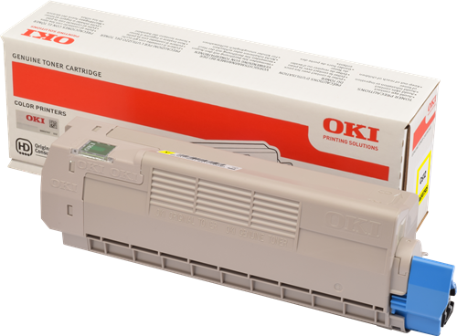 OKI ORIGINAL - OKI 46507505 Jaune (6000 pages) Toner de marque