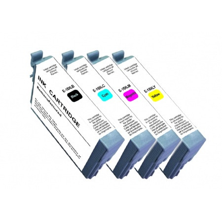 COMPATIBLE HAUT DE GAMME EPSON - 18XL Pack 4 cartouches remanufacturées Epson Qualité Premium