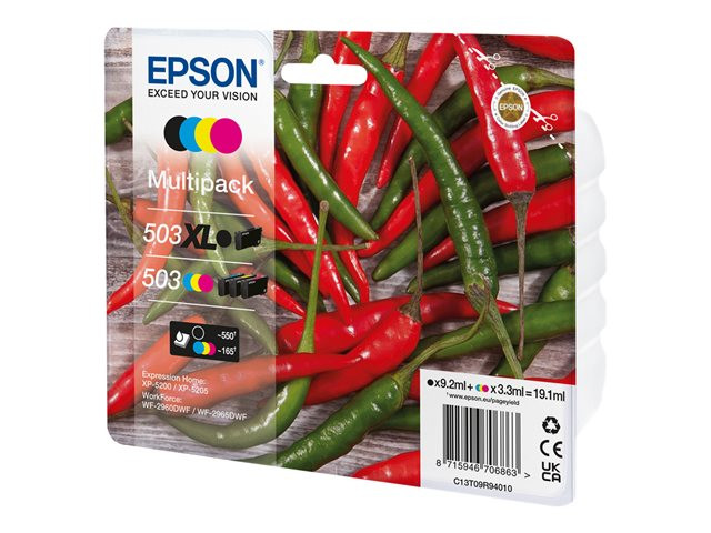 Cartouche d'encre INKTDL pour Epson 29XL, Multipack de 4 cartouches pour  Expression