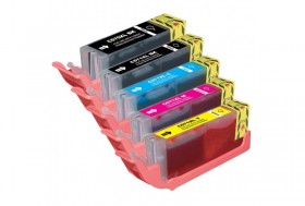 CANON (COMPATIBLE) - Canon PGI570XL-CLI571XL Pack de 5 cartouches génériques