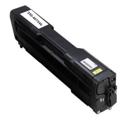 RICOH  (REMANUFACTURE ART-58 LOI AGEC) - Ricoh 407546 Jaune Toner Laser Remanufacturé (Article 58 loi AGEC)