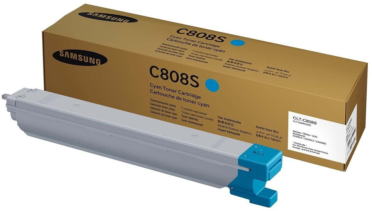 SAMSUNG (ORIGINAL) - Samsung C808S Cyan Toner original SS560A