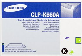 SAMSUNG ORIGINAL - Samsung CLP-K660A Noir (2500 pages) Toner de marque