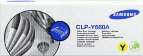 SAMSUNG ORIGINAL - Samsung CLP-Y660A Jaune (2000 pages)  Toner de marque