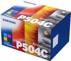 SAMSUNG ORIGINAL - Samsung P504C Pack de 4 toners (K504S / C504S / M504S / Y504S)
