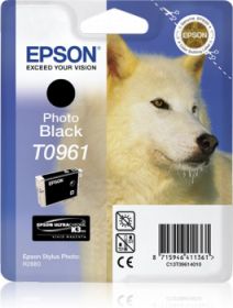 EPSON ORIGINAL - Epson T0961 Noir (11,4 ml) Cartouche de marque