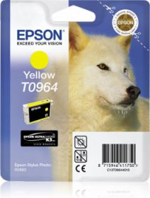 EPSON ORIGINAL - Epson T0964 Jaune (11,4 ml) Cartouche de marque