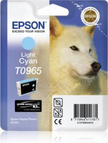 EPSON ORIGINAL - Epson T0965 Cyan Clair (11,4 ml) Cartouche de marque