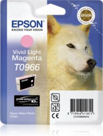 EPSON ORIGINAL - Epson T0966 Magenta Clair (11,4 ml) Cartouche de marque