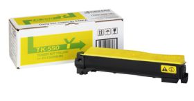 KYOCERA  ORIGINAL - Kyocera TK-550Y Jaune (6000 pages) Toner de marque