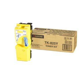 KYOCERA  ORIGINAL - Kyocera TK-825Y jaune (7000 pages) Toner de marque