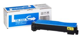 KYOCERA  ORIGINAL - Kyocera TK-550C Cyan (6000 pages) Toner de marque