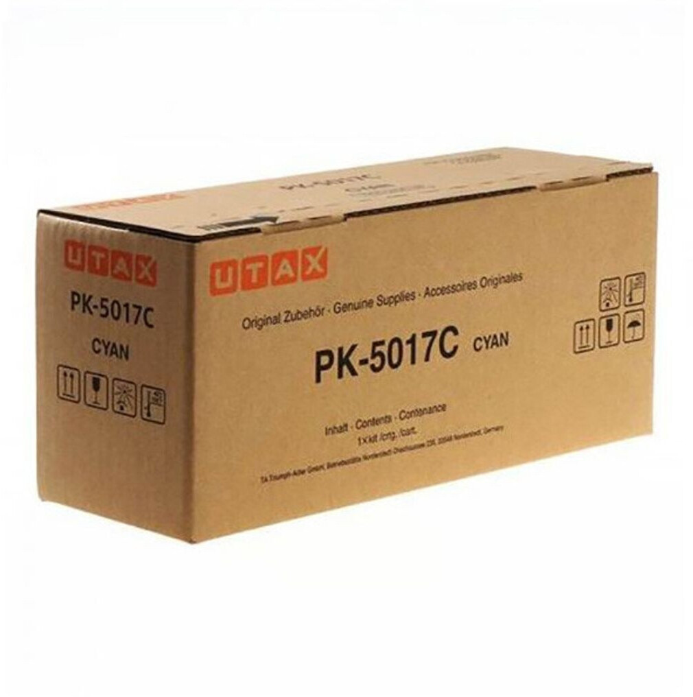 UTAX (ORIGINAL) - Utax PK5017C Cyan Toner Laser Original 1T02TVCUT0