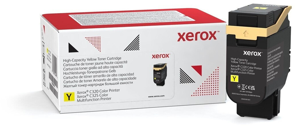 XEROX (ORIGINAL) - Xerox 006R04830 Jaune Toner original C325