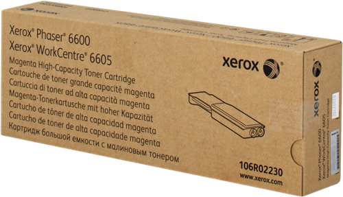 XEROX ORIGINAL - Xerox 106R02230 Magenta (6000 pages) Toner de marque