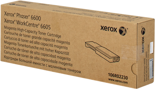 XEROX (ORIGINAL) - Xerox 106R02230 Magenta Cartouche de toner originale Phaser 6600