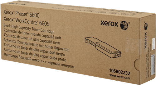 XEROX ORIGINAL - Xerox 106R02232 Noir (8000 pages) Toner de marque