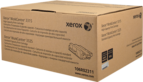 XEROX ORIGINAL - Xerox 106R02311 Noir (5000 pages) Cartouche de toner authentique