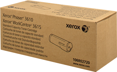 XEROX ORIGINAL - Xerox 106R02720 Noir (5900 pages) Toner de marque