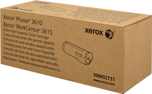 XEROX ORIGINAL - Xerox 106R02731 Noir (25300 pages) Toner de marque