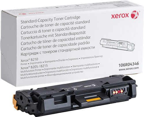 XEROX (ORIGINAL) - Xerox 106R04346 Noir (1500 pages) Toner de marque